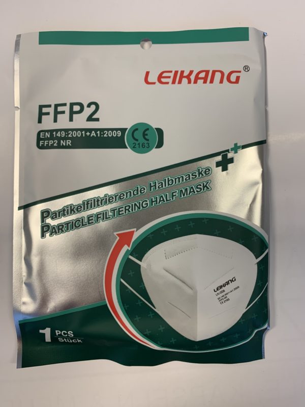 FFP2 NR Schutzmaske