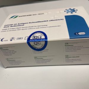 20 x Safecare Covid19- Antigenschnelltestkit für LAIEN - 1er Softbag - Deutsche IFU - CE1434 – Bild 6