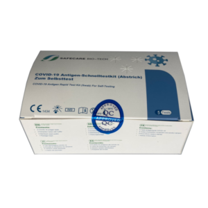 20 x Safecare Covid19- Antigenschnelltestkit für LAIEN - 1er Softbag - Deutsche IFU - CE1434